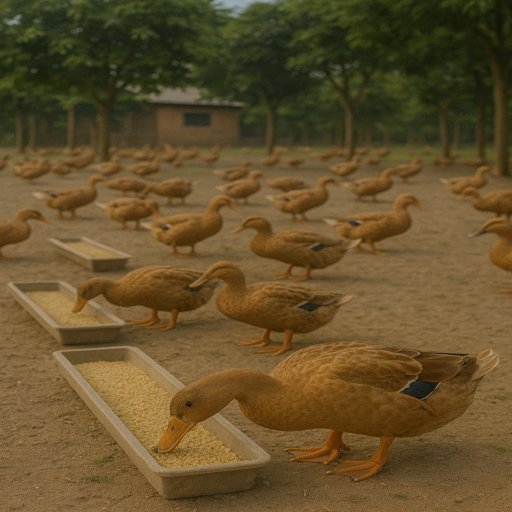 layer duck feed